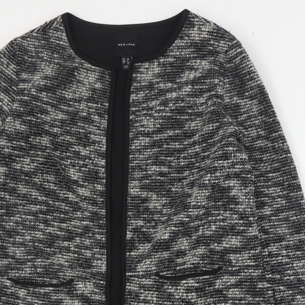 New Look Womens Grey   Jacket  Size 10