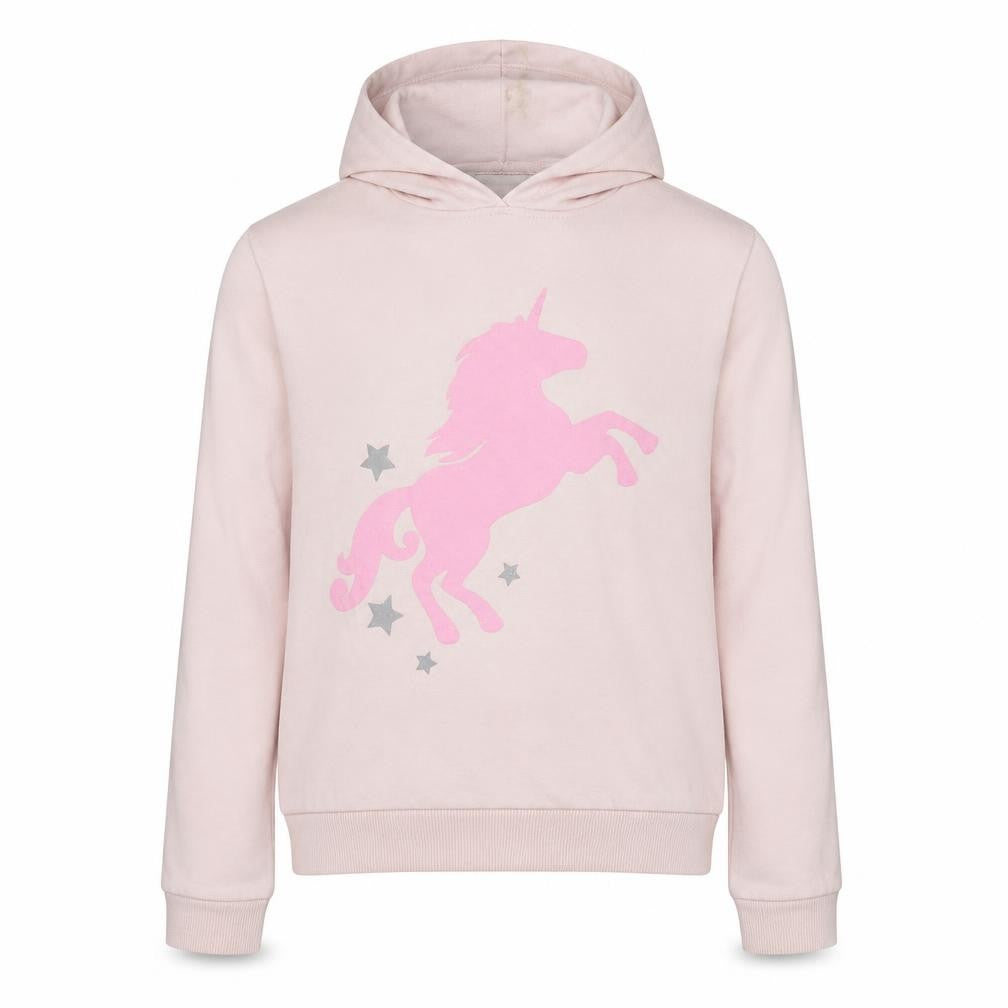Matalan Girls Pink  Cotton Pullover Hoodie Size 13 Years  Pullover