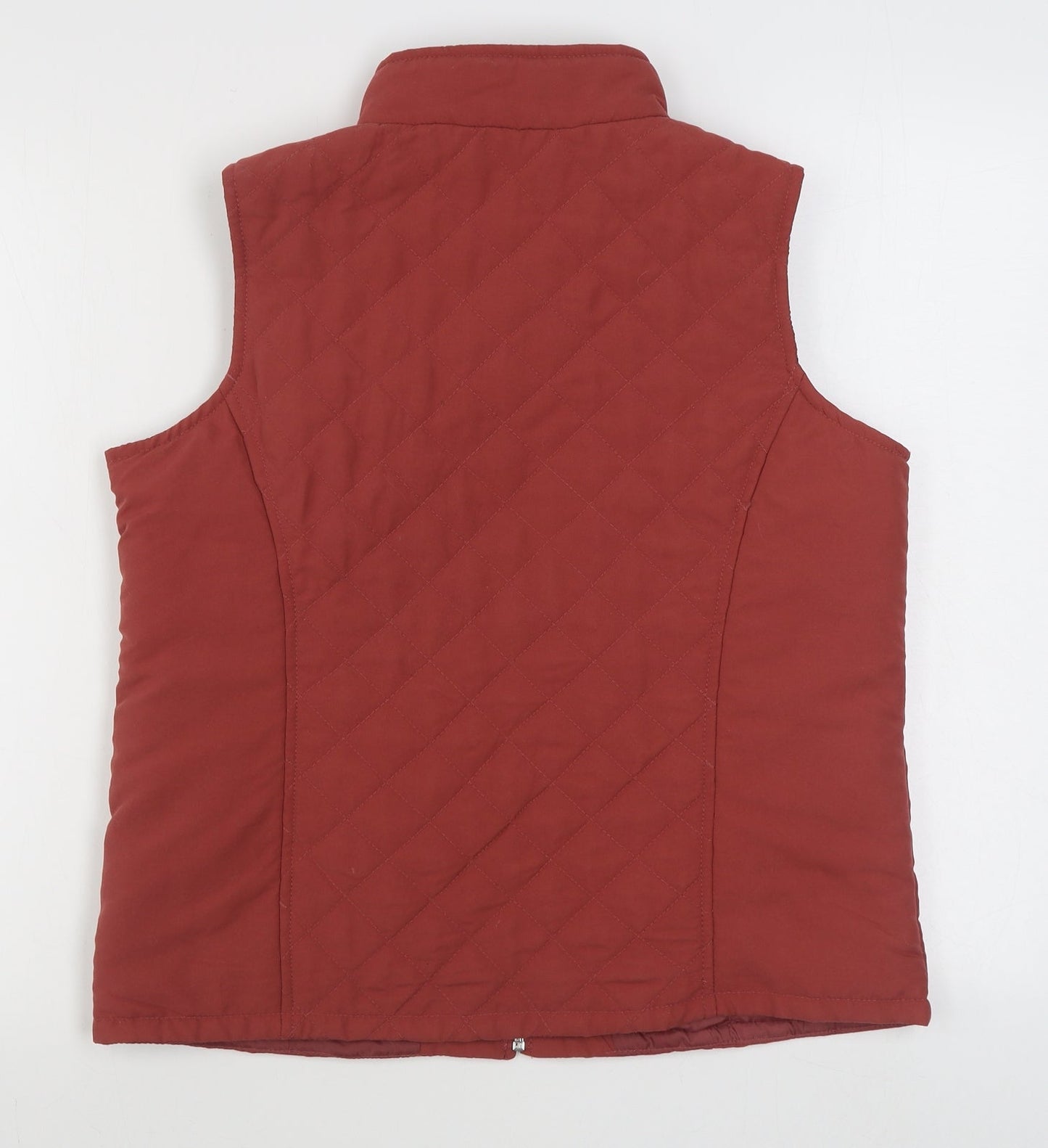 EWM Womens Pink   Gilet Coat Size S  Zip