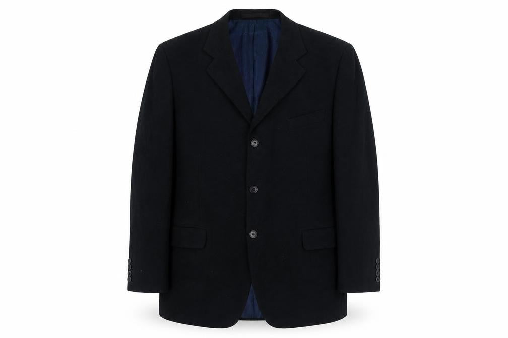 Marks & Spencer Mens Blue  Cotton Jacket Suit Jacket Size M