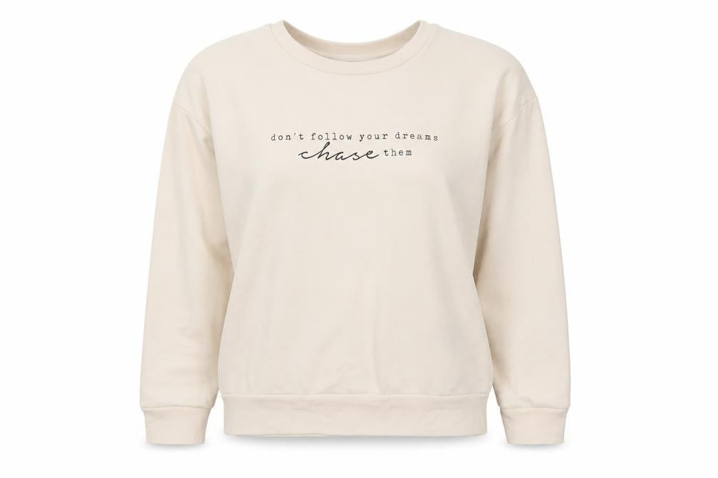 Primark Womens Pink  Cotton Pullover Sweatshirt Size 8  Pullover