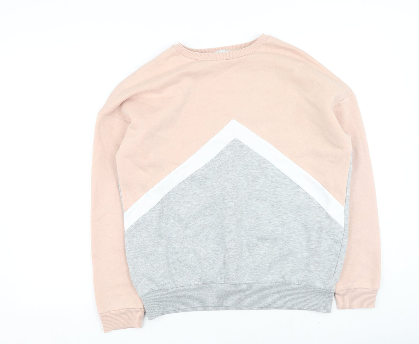 Papaya Womens Multicoloured  Polyester Pullover Sweatshirt Size S