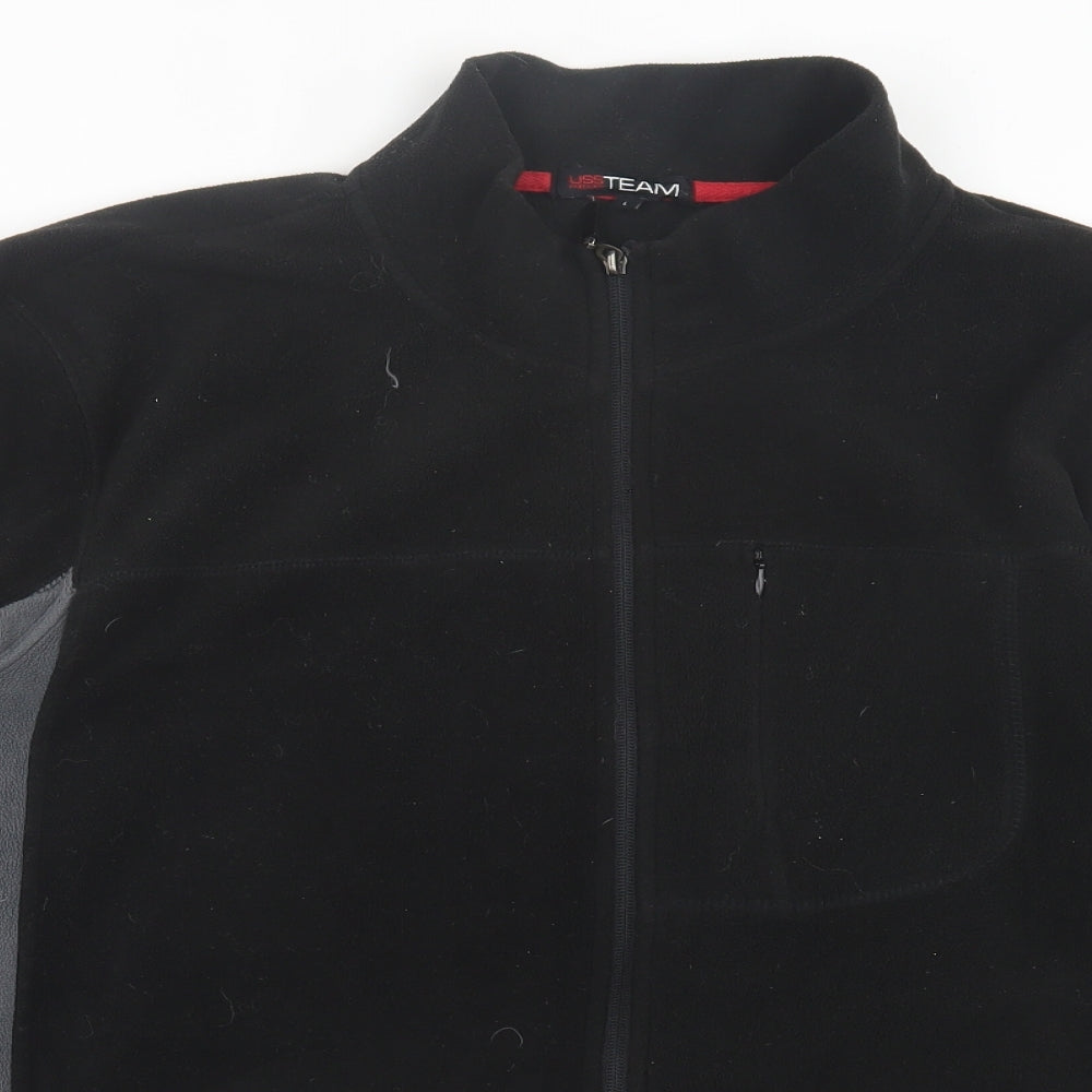 UrbanSpirit Mens Black   Jacket  Size L  Zip
