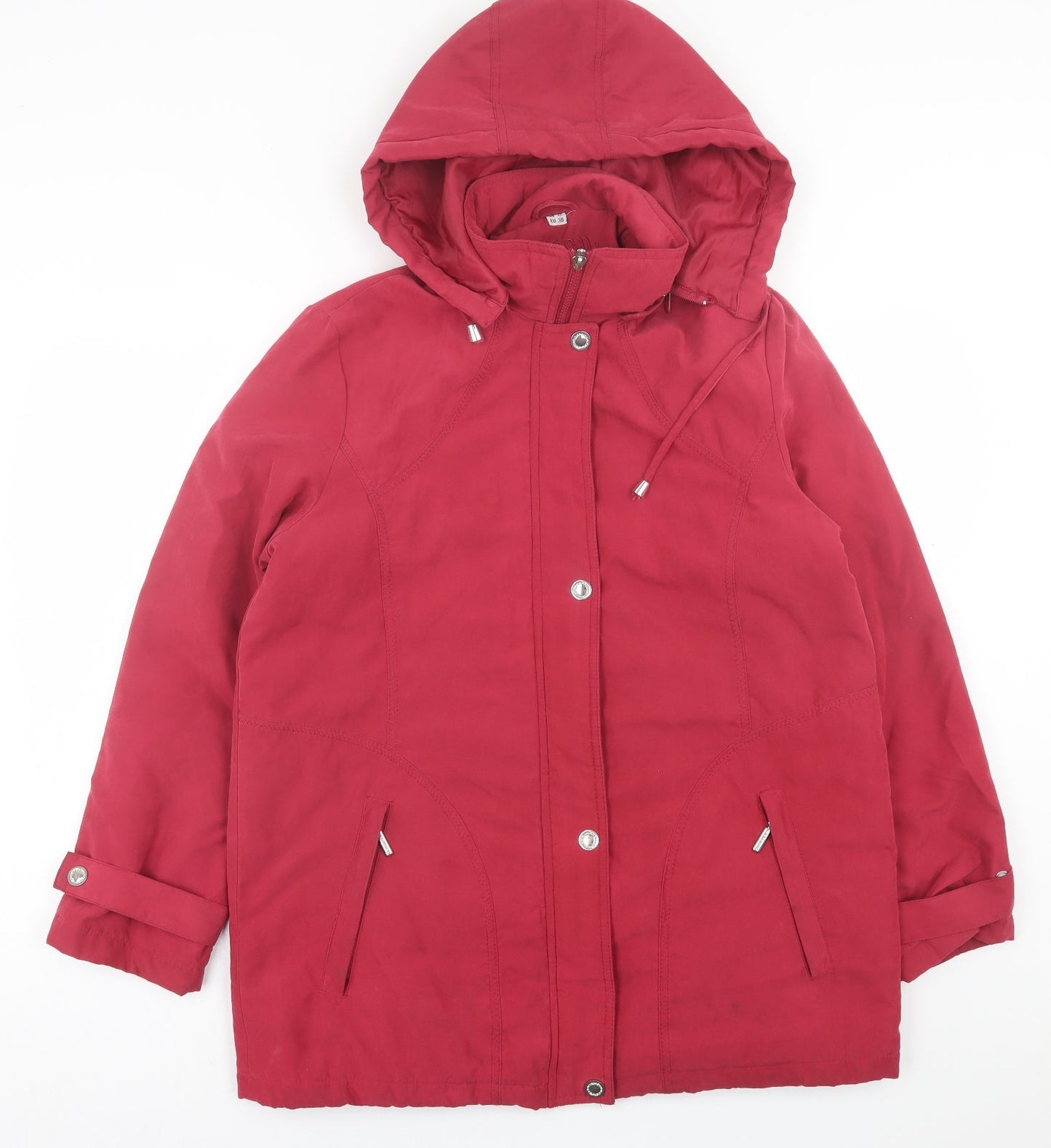 Klassik Womens Purple   Jacket Coat Size 12  Zip