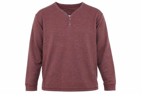 Easy Mens Purple V-Neck  Polyester Pullover Jumper Size 2XL