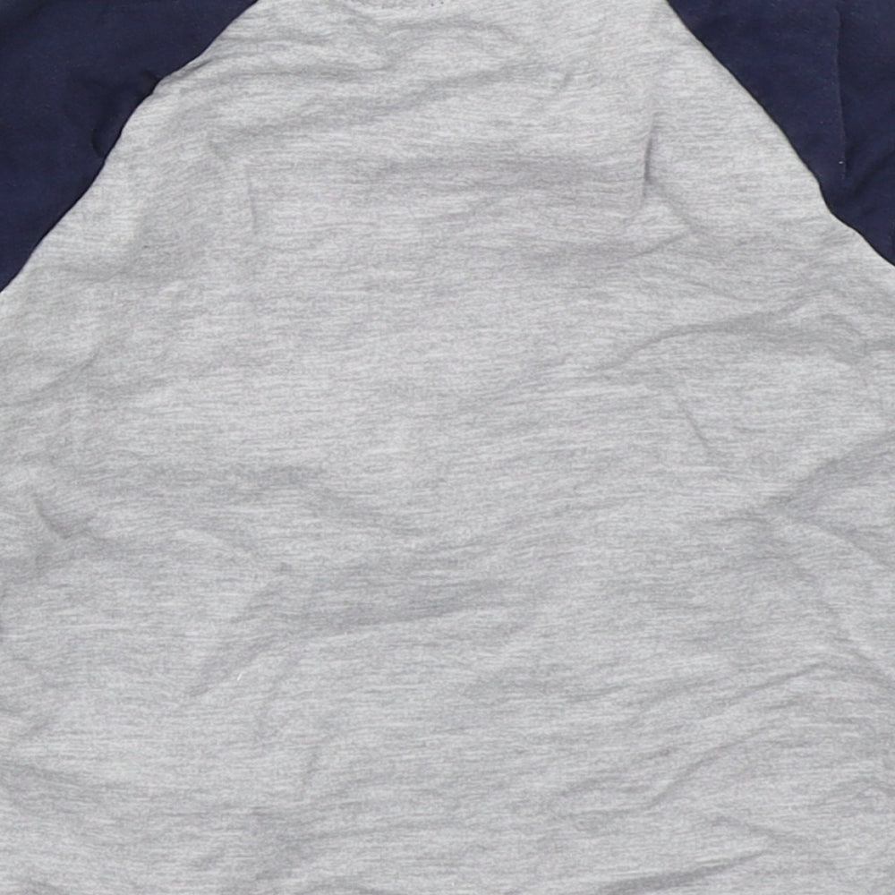 Disney Boys Grey  Cotton Pullover Sweatshirt Size 2-3 Years  Pullover - Where's Mickey?