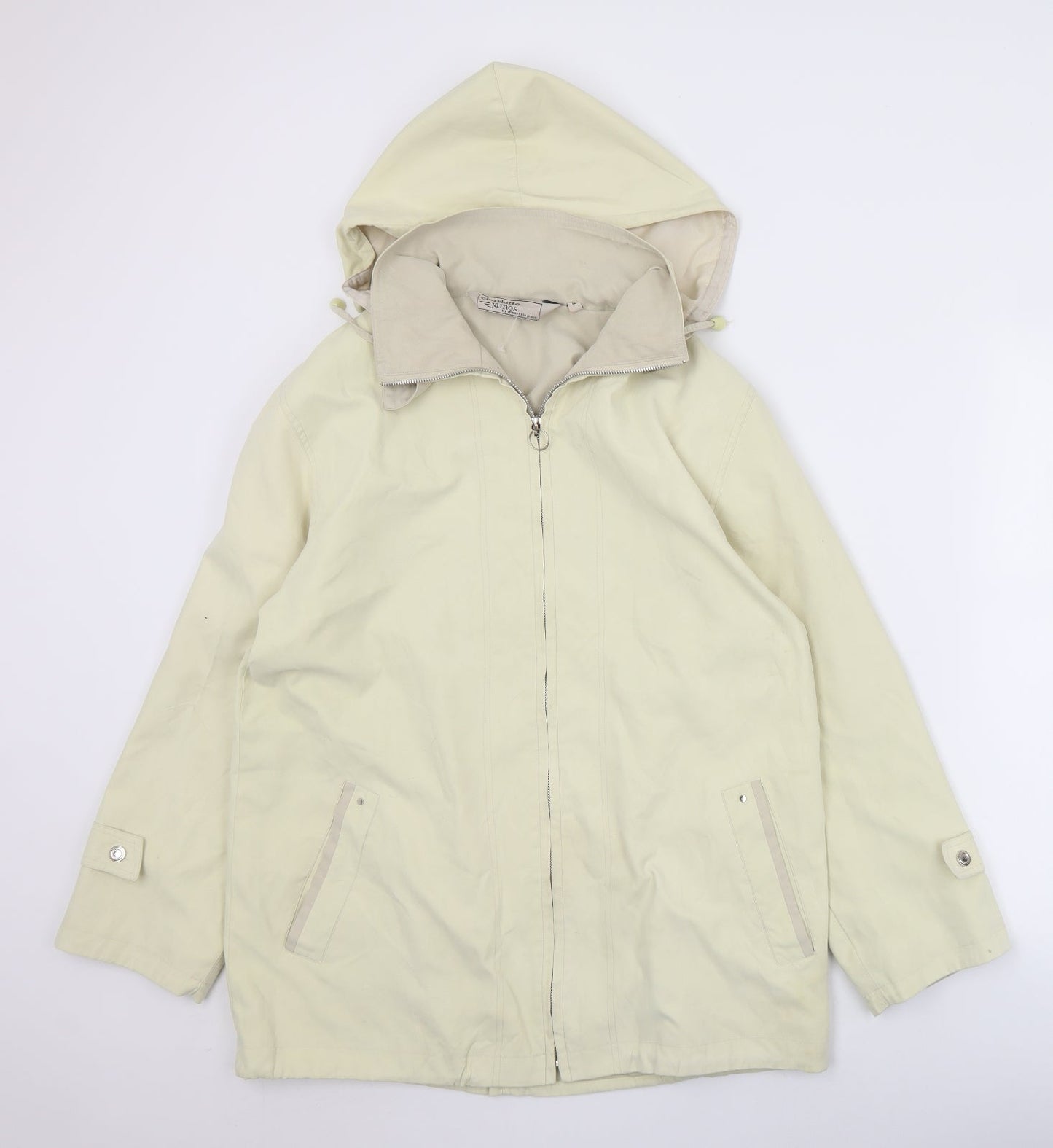 Mountain Pass Womens Ivory   Overcoat Coat Size 12  Zip