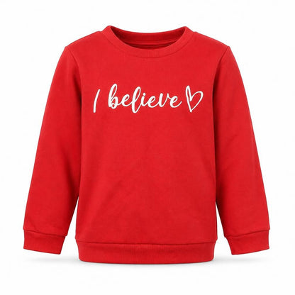 Preworn Girls Red Crew Neck  Polyester Pullover Jumper Size 2 Years  Pullover