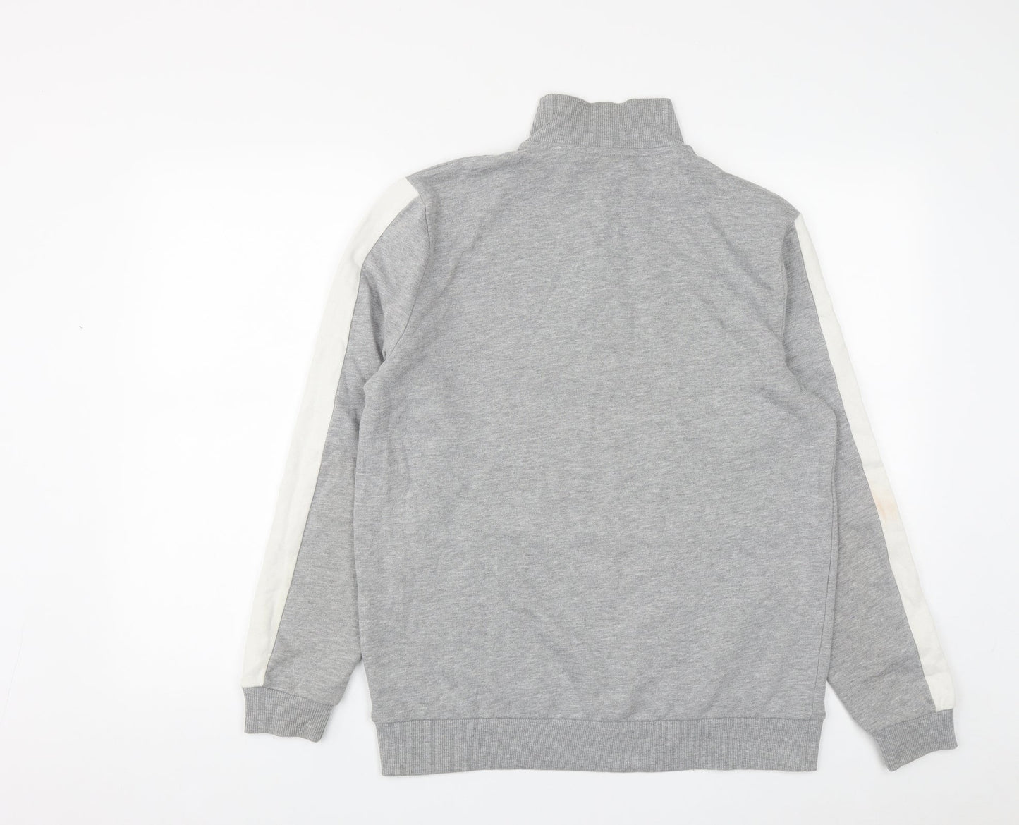 ASOS Mens Grey  Cotton Pullover Sweatshirt Size S