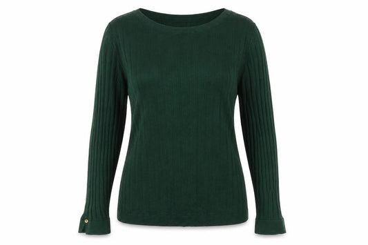 Marks and Spencer Womens Green  Viscose Pullover Sweatshirt Size 14