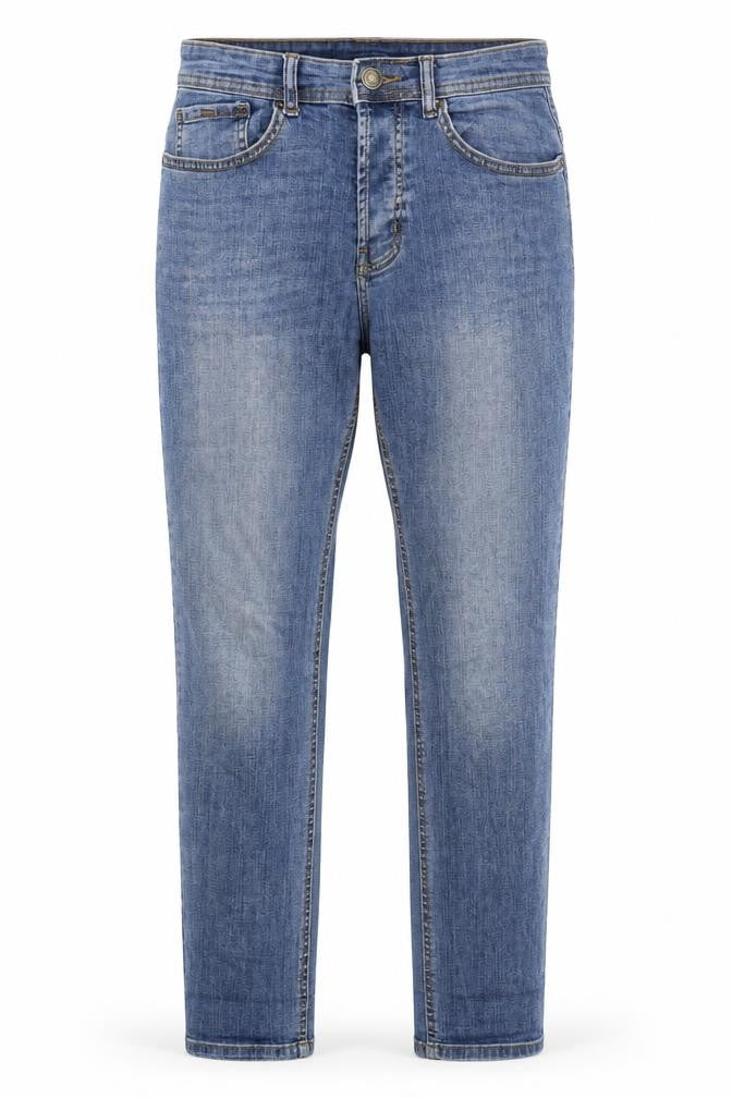 Denim & Co. Mens Blue  Cotton Skinny Jeans Size 28 in L30 in Slim Button