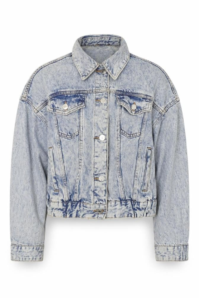 Primark Womens Blue   Jacket  Size 6  Button