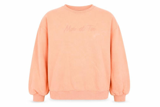 F&F Womens Pink  Cotton Pullover Sweatshirt Size 8  Pullover - Moi et Toi