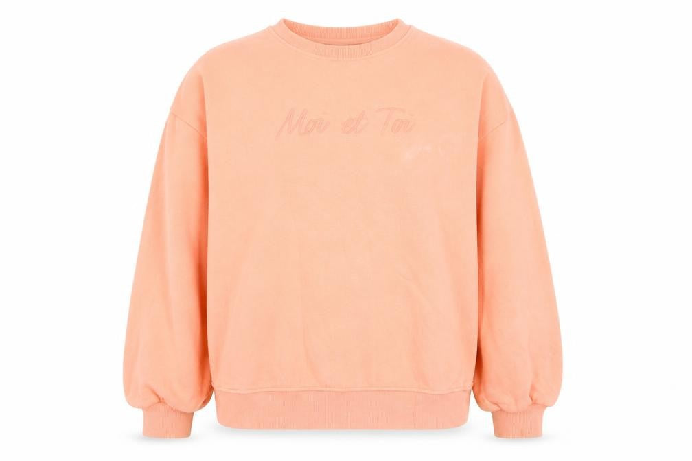 F&F Womens Pink  Cotton Pullover Sweatshirt Size 8  Pullover - Moi et Toi
