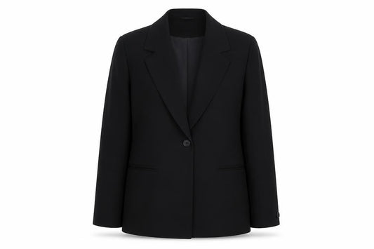 Armaranto Womens Black  Polyester Jacket Blazer Size 14