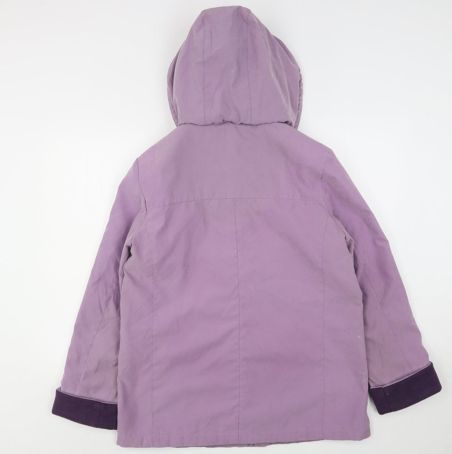 EWM Womens Pink   Overcoat Coat Size 14