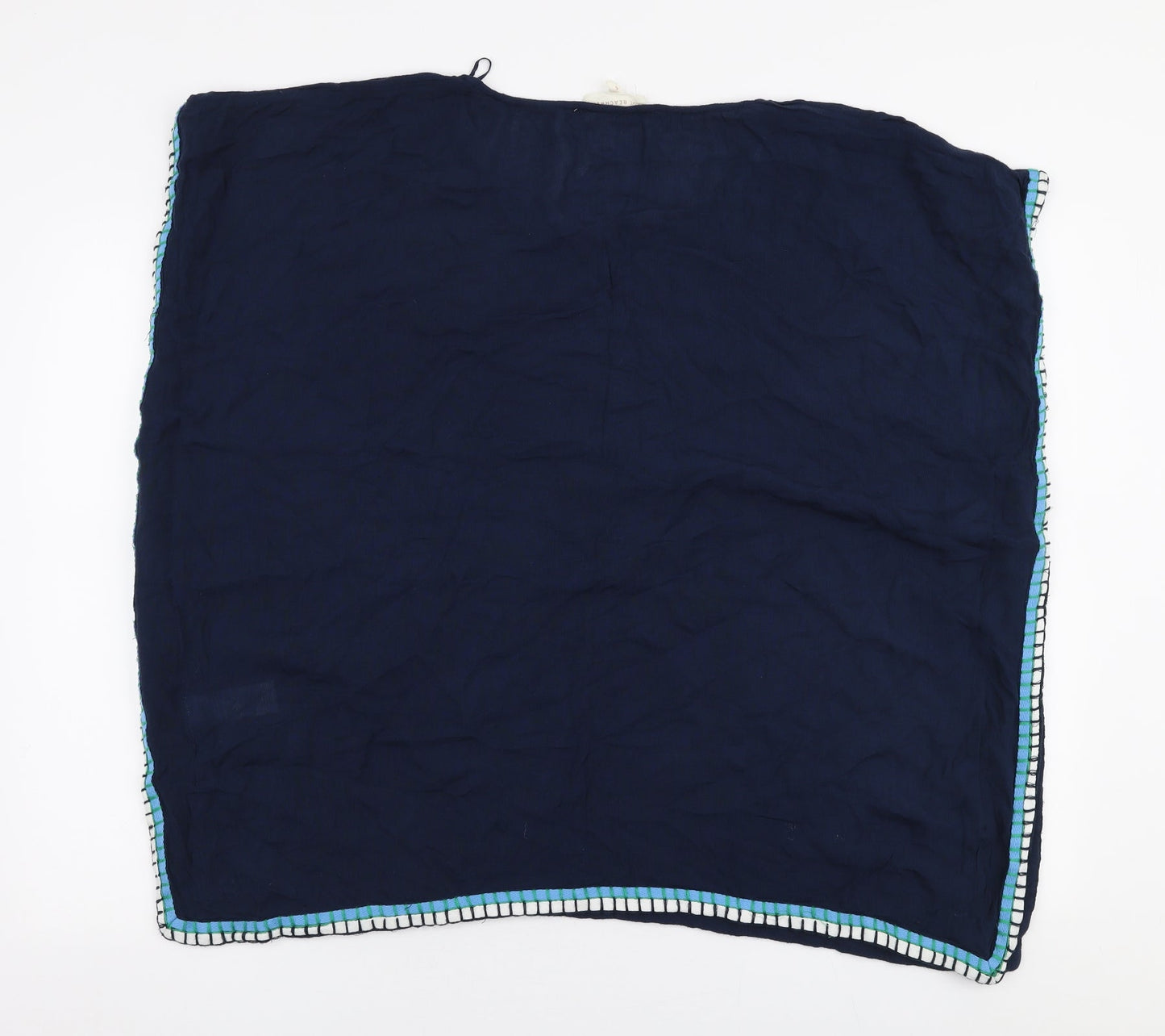 NEXT Womens Blue  Viscose Basic T-Shirt Size S Round Neck - Beach wear