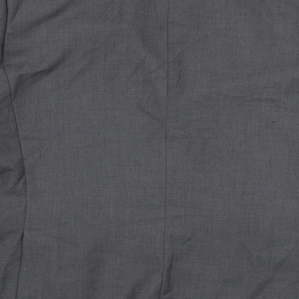 George Mens Grey  Polyester Jacket Suit Jacket Size 44