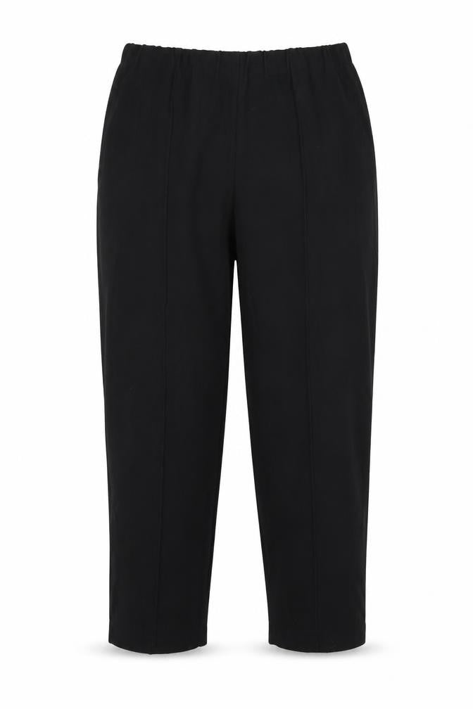 Isle Womens Black  Polyester Trousers  Size 16 L24 in Regular