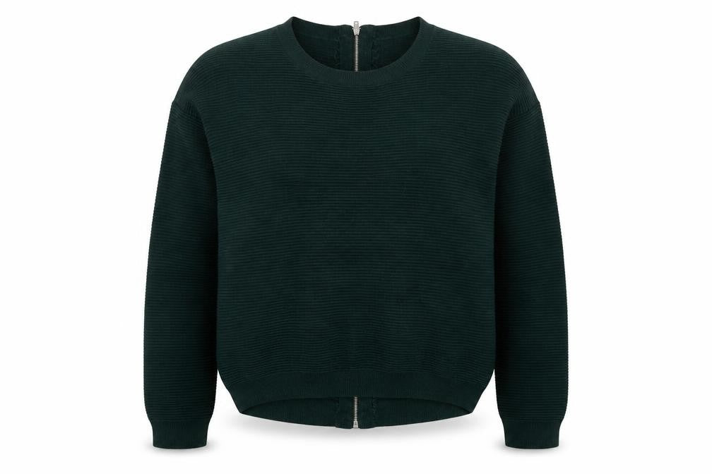 NEXT Womens Green Round Neck  Acrylic Pullover Jumper Size 10