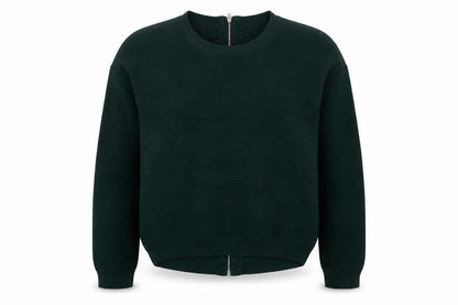 Next Womens Green Round Neck  Acrylic Pullover Jumper Size 10