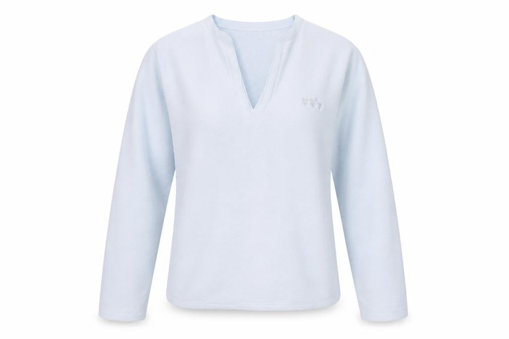 Per Una Womens Blue  Polyester Pullover Sweatshirt Size M