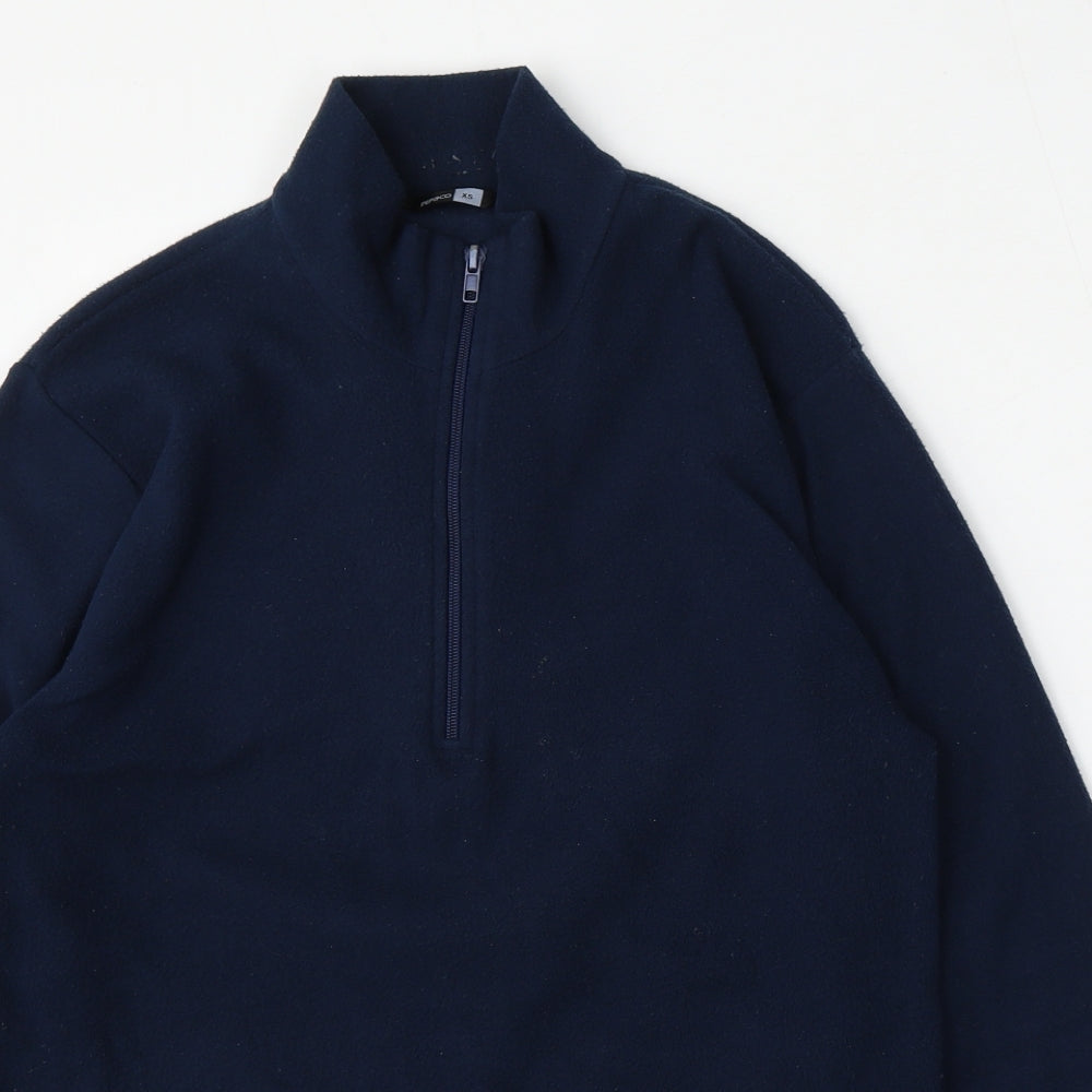 Pep&Co Mens Blue  Polyester Pullover Sweatshirt Size XS
