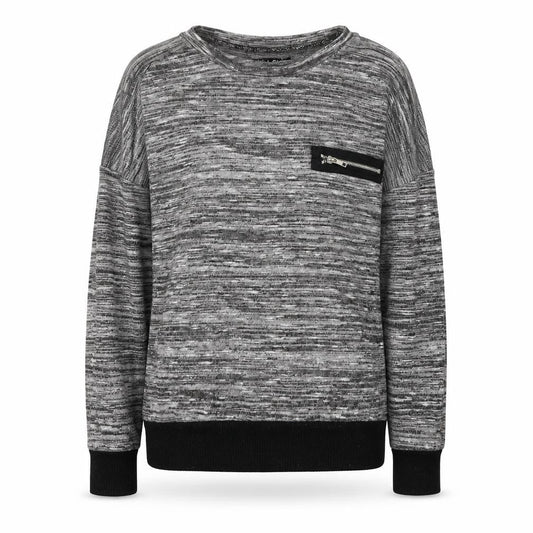 Select Womens Grey Round Neck  Polyester Pullover Jumper Size 10