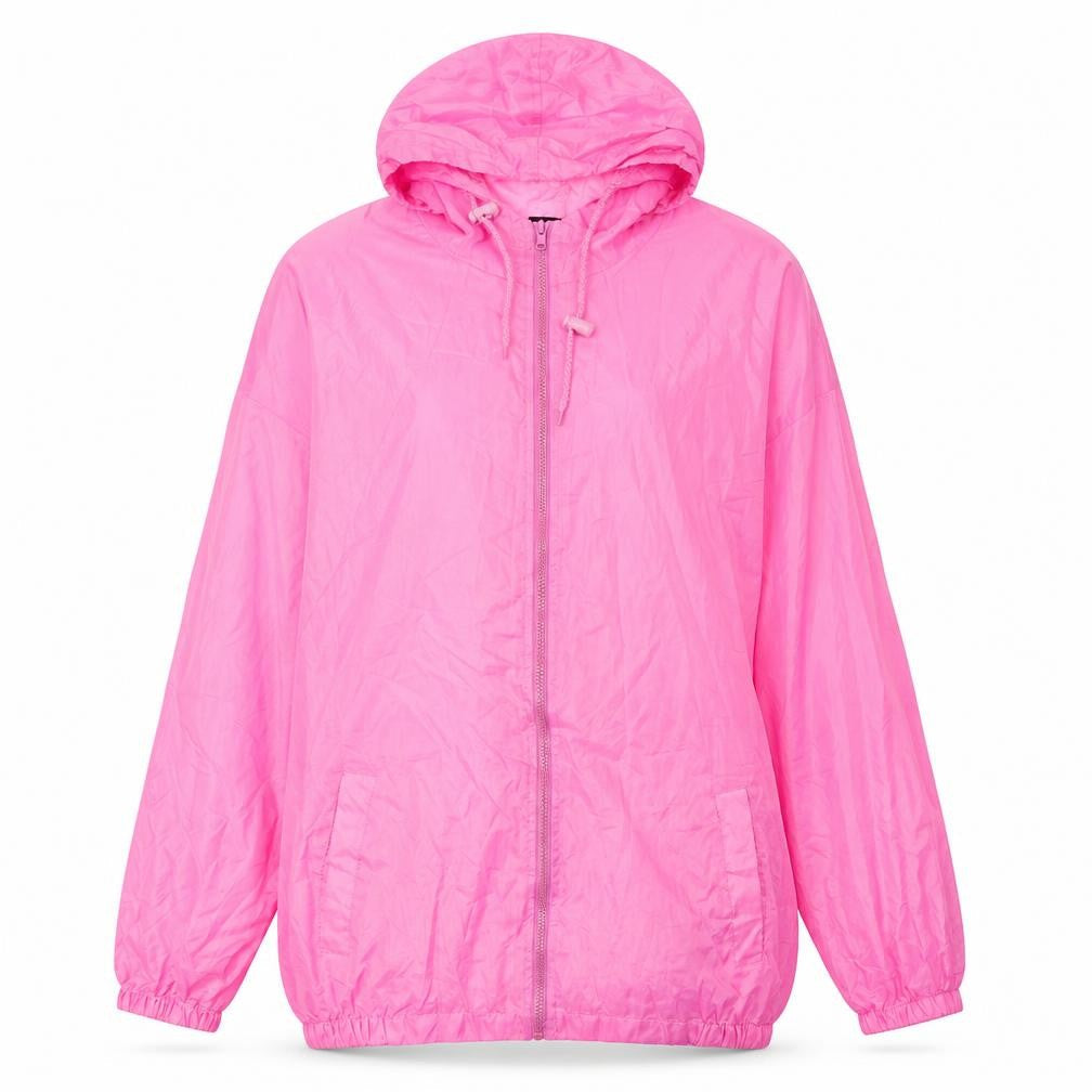 Pro Climate Womens Pink   Anorak Jacket Size S  Zip