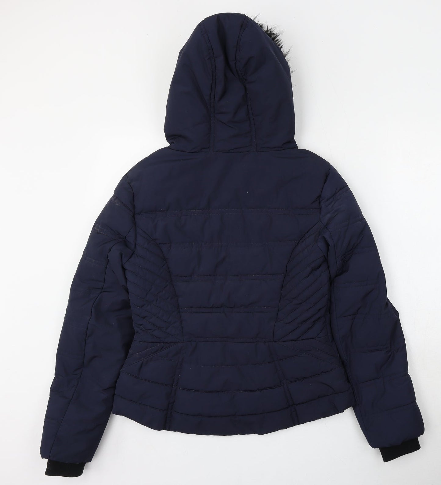 Marks and Spencer Womens Blue   Jacket  Size 8  Zip