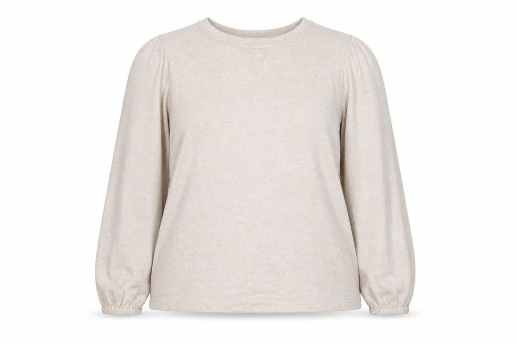 Dunnes Stores Womens Beige Round Neck  Viscose Pullover Jumper Size L