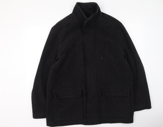 butter & webb Mens Black   Jacket Coatigan Size L