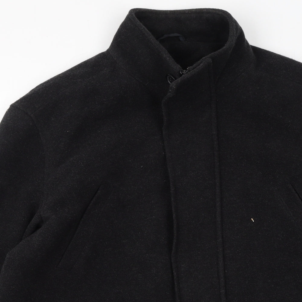 butter & webb Mens Black   Jacket Coatigan Size L