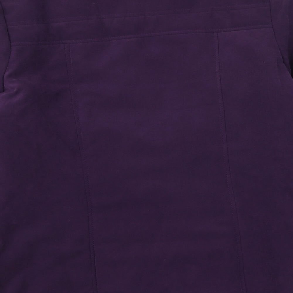 BHS Womens Purple   Parka Coat Size 14
