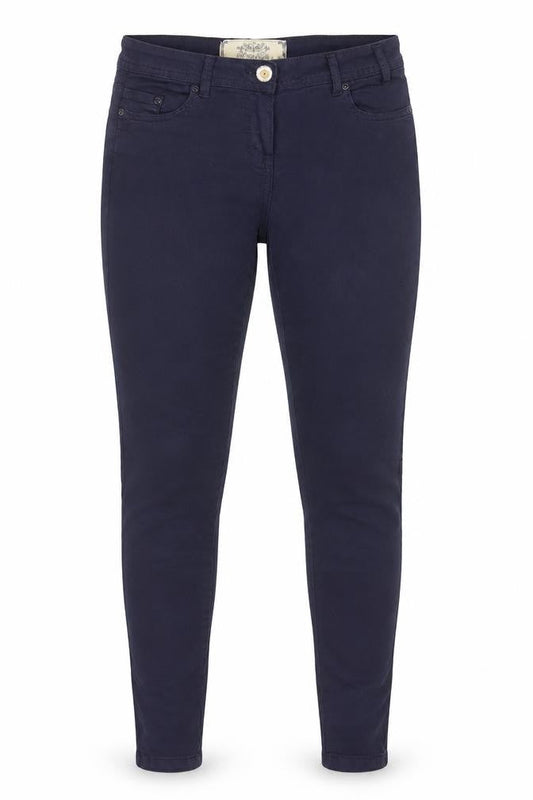 Urban bliss Womens Blue  Cotton Skinny Jeans Size 8 L30 in Regular Button