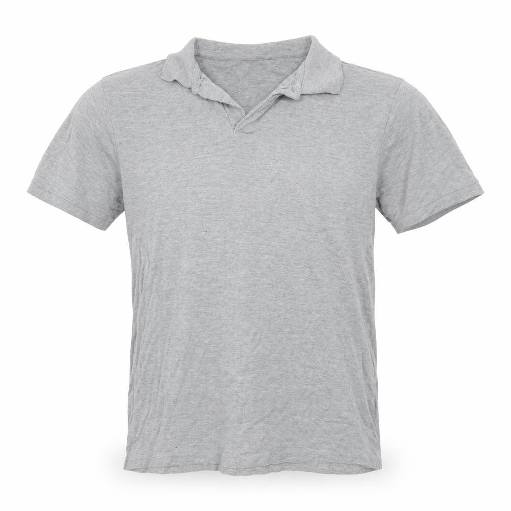 Primark Mens Grey  Cotton  Polo Size L Collared Pullover