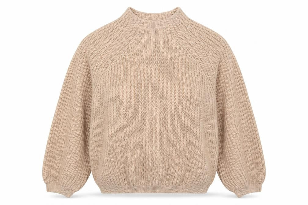 H&M Womens Pink Crew Neck  Acrylic Pullover Jumper Size L
