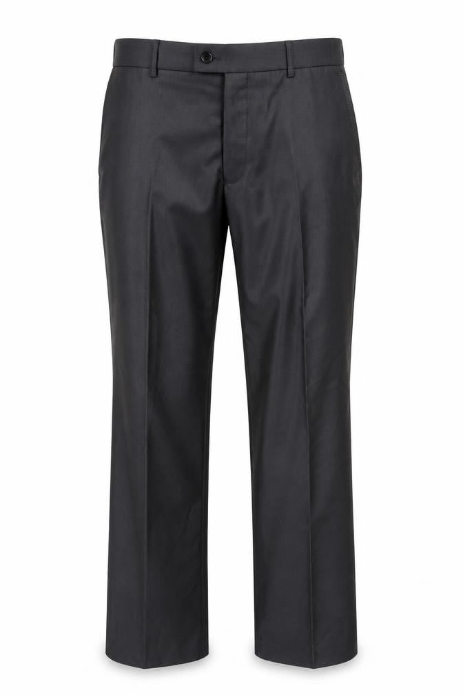 Daniel Grahame Mens Grey  Polyester Trousers  Size 34 in L31 in Regular Zip