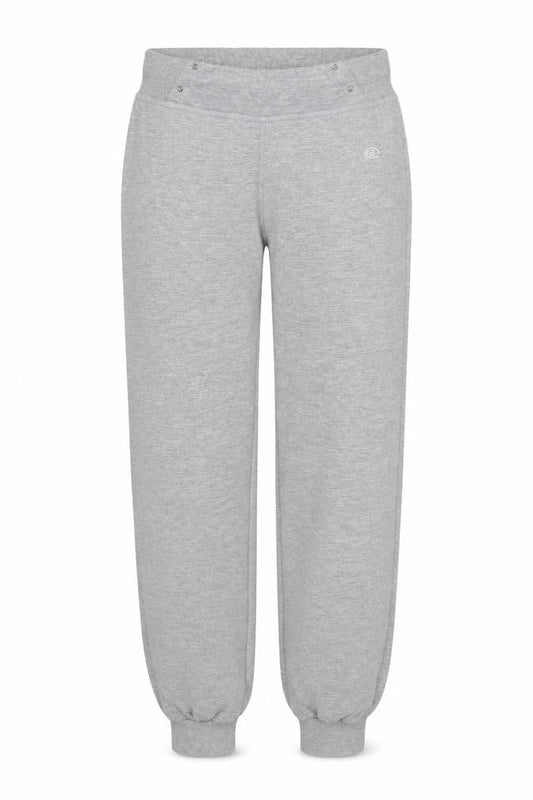 Extory Womens Grey  Polyester Jogger Trousers Size S L31 in Regular Drawstring