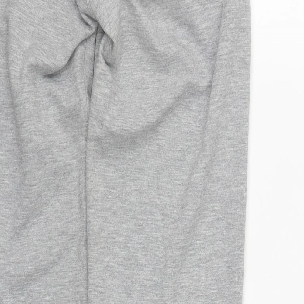 Extory Womens Grey  Polyester Jogger Trousers Size S L31 in Regular Drawstring