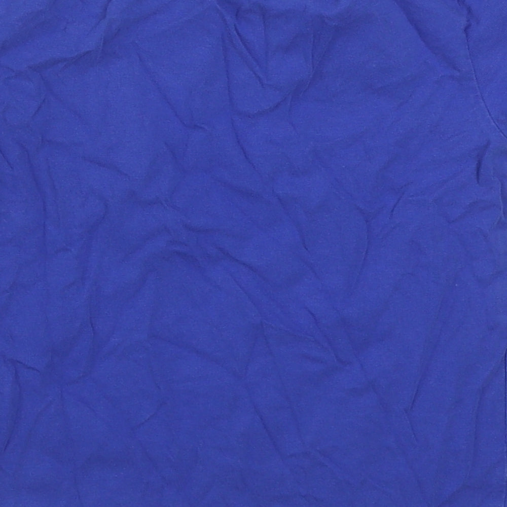 Character.com Boys Blue  100% Cotton Basic T-Shirt Size 6 Years Round Neck Pullover - Peppa Pig