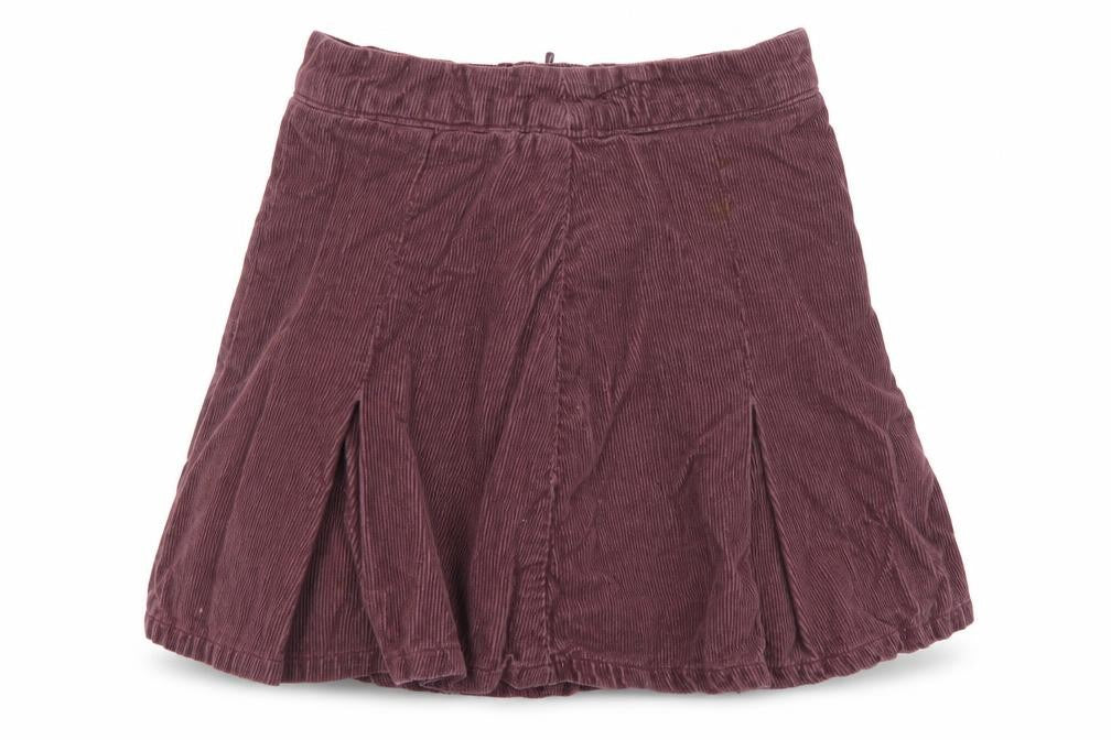 NEXT Girls Purple  Cotton A-Line Skirt Size 3 Years  Regular Zip