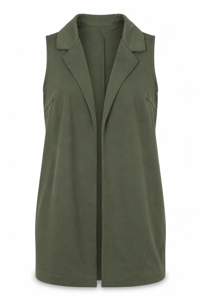 New Look Womens Green   Jacket Waistcoat Size 14