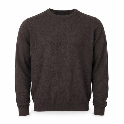 H&M Mens Brown Round Neck  Viscose Pullover Jumper Size S