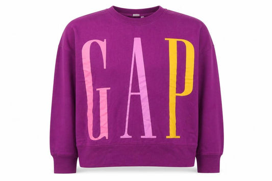 Gap Womens Purple  Cotton Pullover Sweatshirt Size M  Pullover