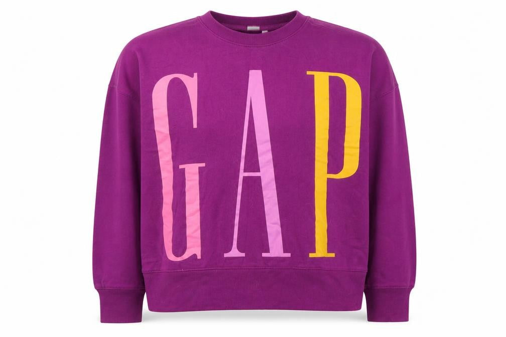 Gap Womens Purple  Cotton Pullover Sweatshirt Size M  Pullover