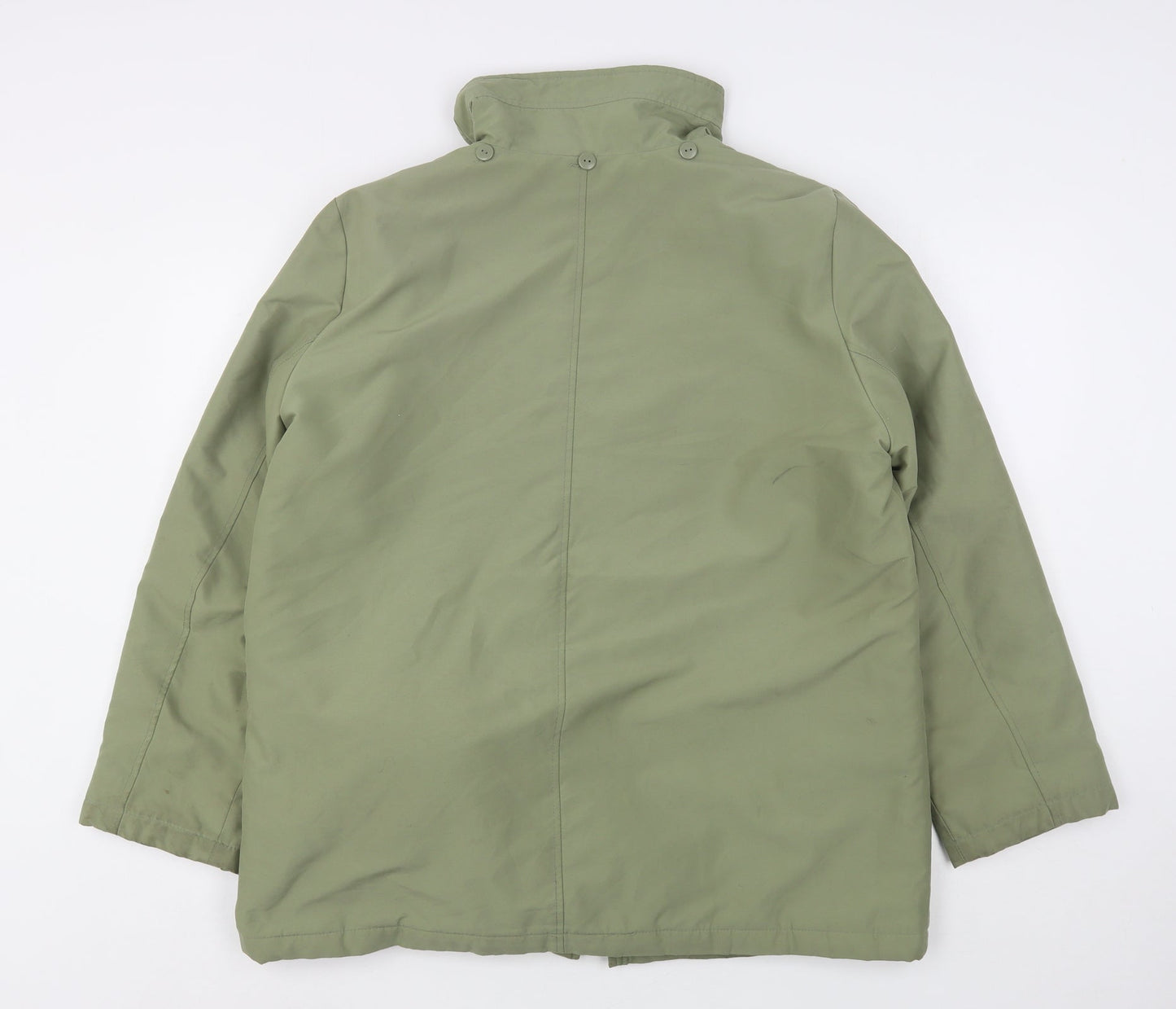 Bonmarché Womens Green   Overcoat Coat Size M