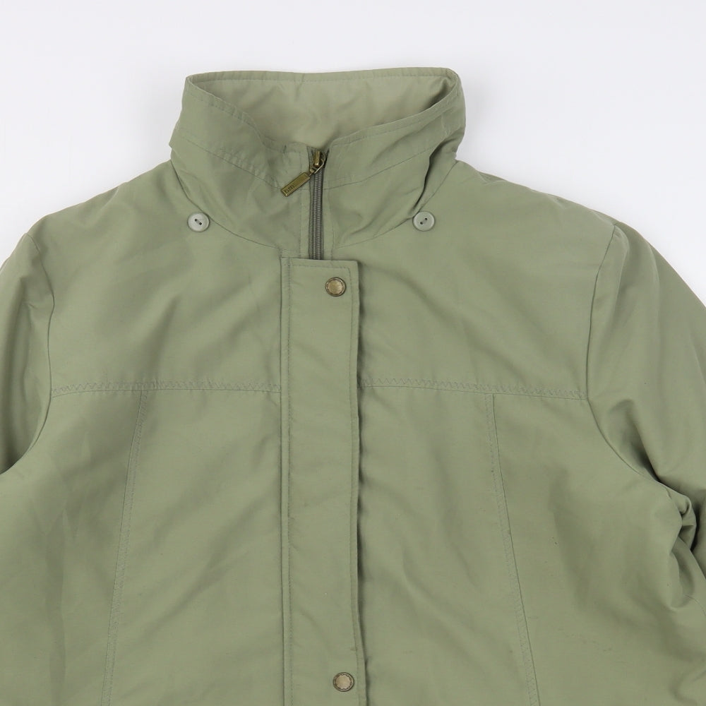 Bonmarché Womens Green   Overcoat Coat Size M