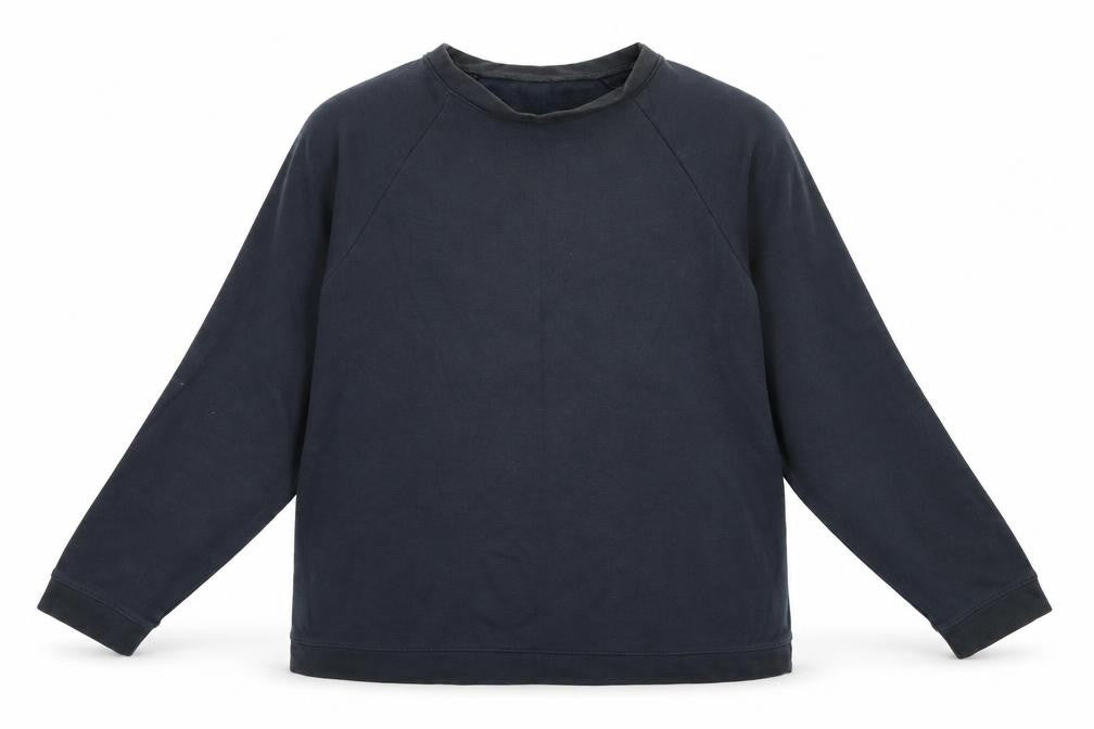 H&M Mens Blue  Cotton Pullover Sweatshirt Size L
