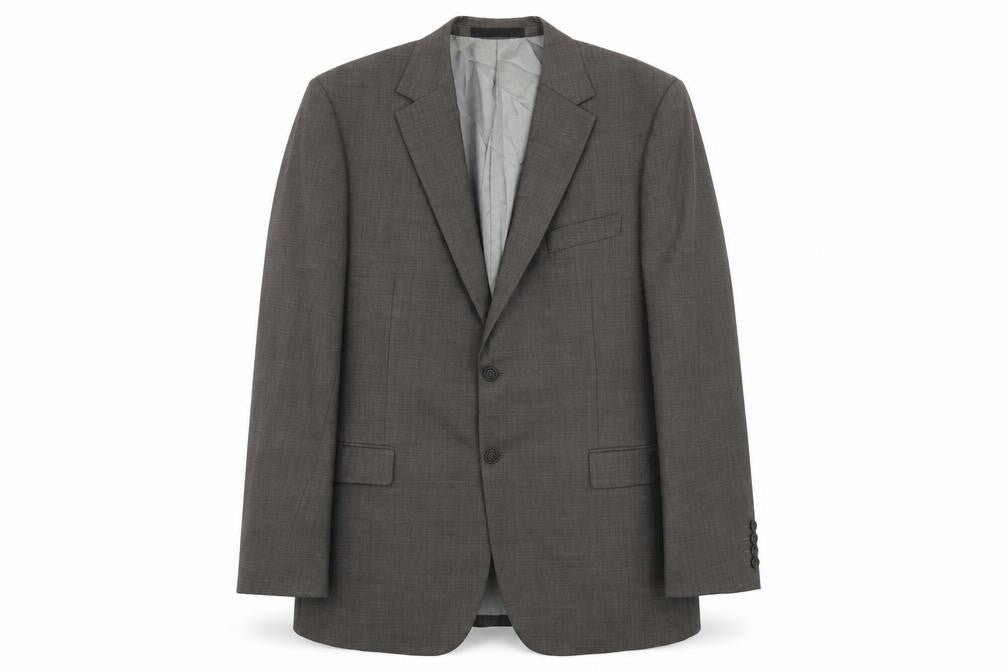 Marks & Spencer Mens Grey  Viscose Jacket Suit Jacket Size M
